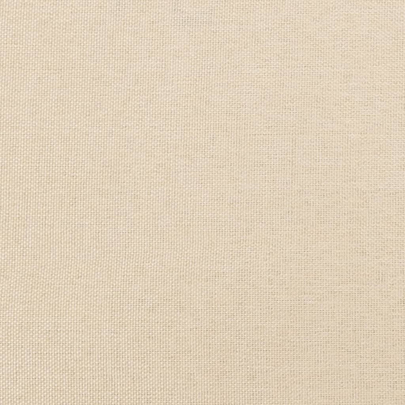 Zagłówek uszak, kremowy, 103x23x118/128 cm, tkanina