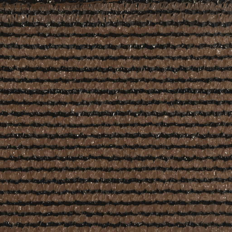 Żagiel przeciwsłoneczny, 160 g/m², brązowy, 2,5x2,5x3,5 m, HDPE