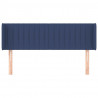 Zagłówek uszak, niebieski, 147x16x78/88 cm, tkanina