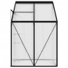 Szklarnia, antracytowa, aluminium, 2,59 m³