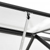 Szklarnia, antracytowa, aluminium, 7,77 m³