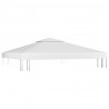 2-poziomowe zadaszenie altany, 310 g/m² 3x3 m, białe
