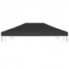 Zadaszenie altany ogrodowej, 270 g/m², 4x3 m, czarne