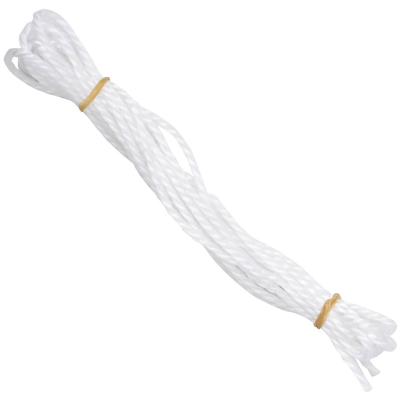 Żagiel przeciwsłoneczny, 160 g/m², biały, 3,5x5 m, HDPE