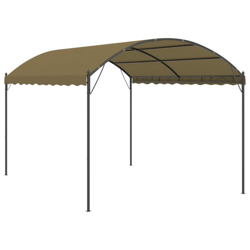 Altana, 4x3x2,6 m, kolor taupe, 180 g/m²