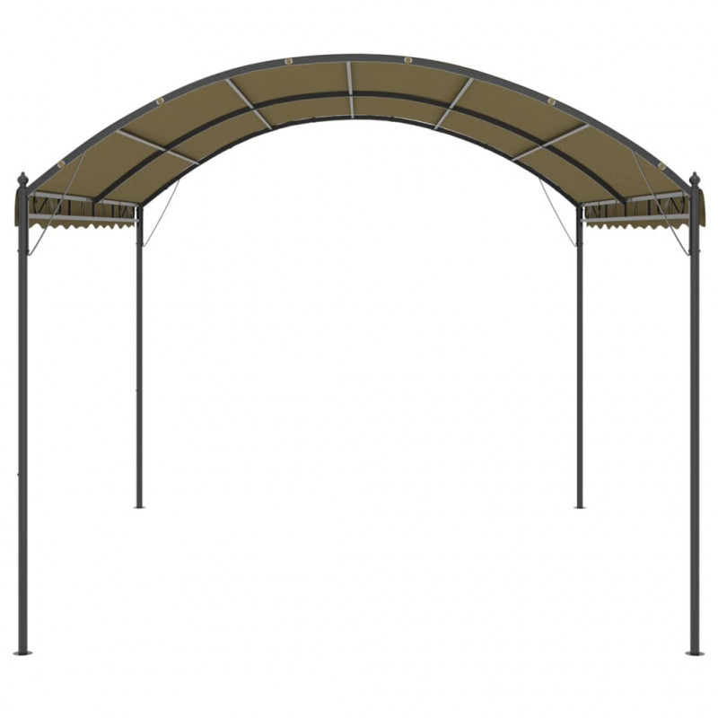 Altana, 4x3x2,6 m, kolor taupe, 180 g/m²
