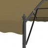 Altana, 4x3x2,6 m, kolor taupe, 180 g/m²