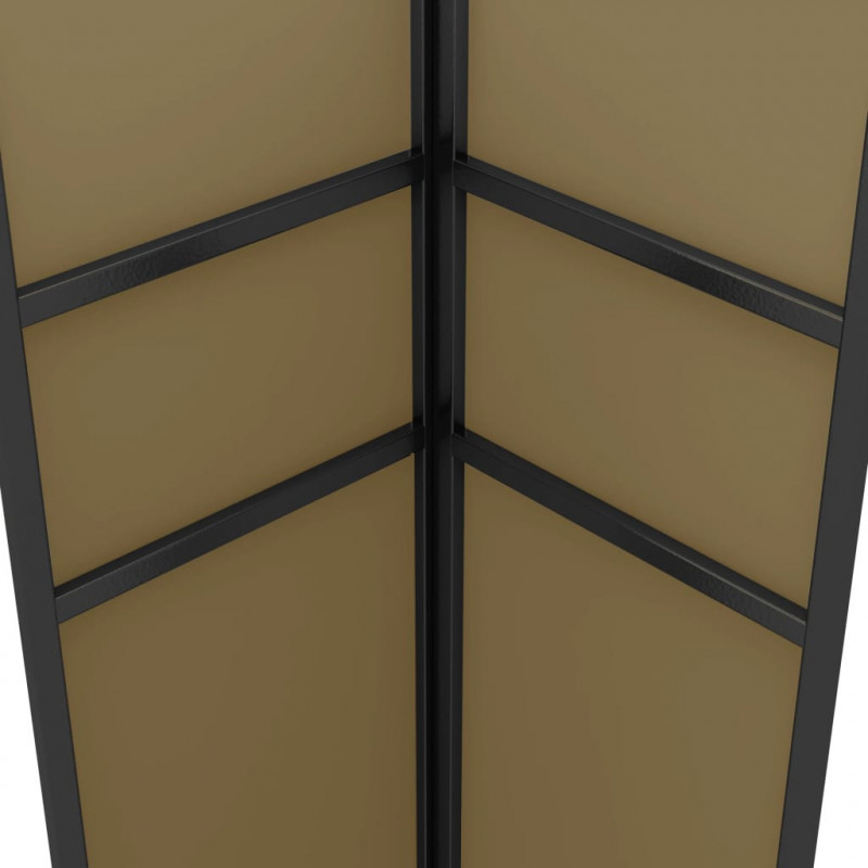 Altana z podwójnym dachem, 3x3x2,7 m, taupe, 180 g/m²