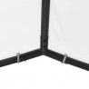 Altana ogrodowa, 400x400x260 cm, biała, 180 g/m²