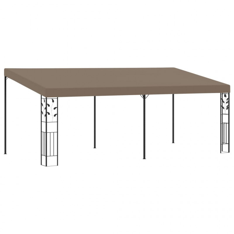 Altana przyścienna, 6 x 3 x 2,5 m, taupe