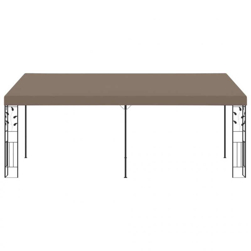 Altana przyścienna, 6 x 3 x 2,5 m, taupe