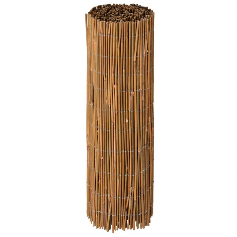 Mata ogrodzeniowa z bambusa, 500x100 cm