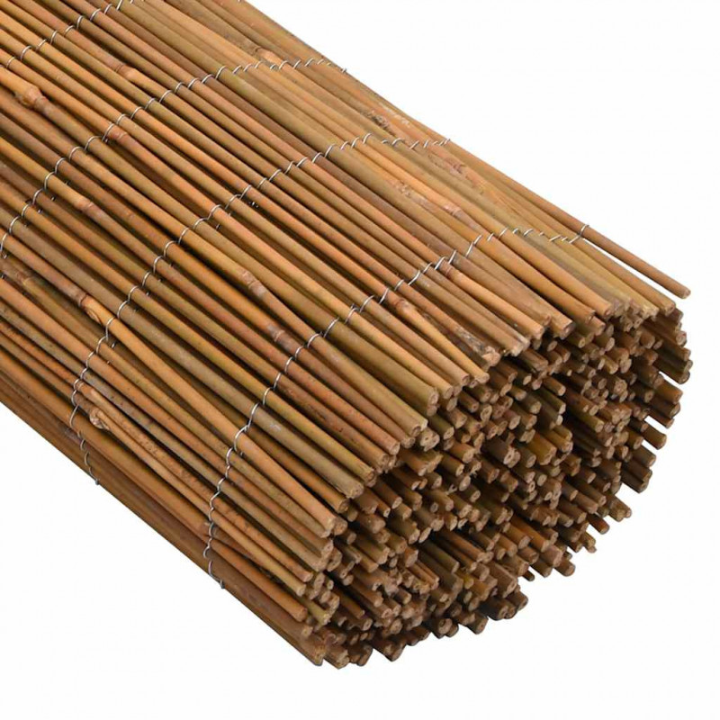 Mata ogrodzeniowa z bambusa, 500x100 cm