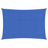 Żagiel przeciwsłoneczny, 160 g/m², niebieski, 2,5x4,5 m, HDPE