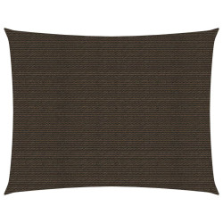 Żagiel przeciwsłoneczny, 160 g/m², brązowy, 2,5x4,5 m, HDPE