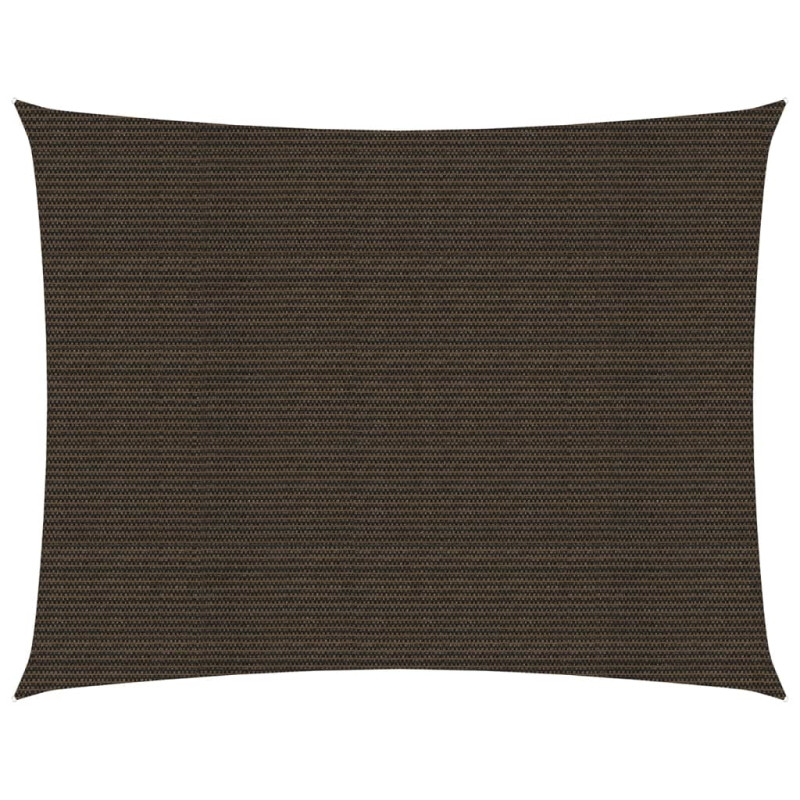 Żagiel przeciwsłoneczny, 160 g/m², brązowy, 2,5x4,5 m, HDPE