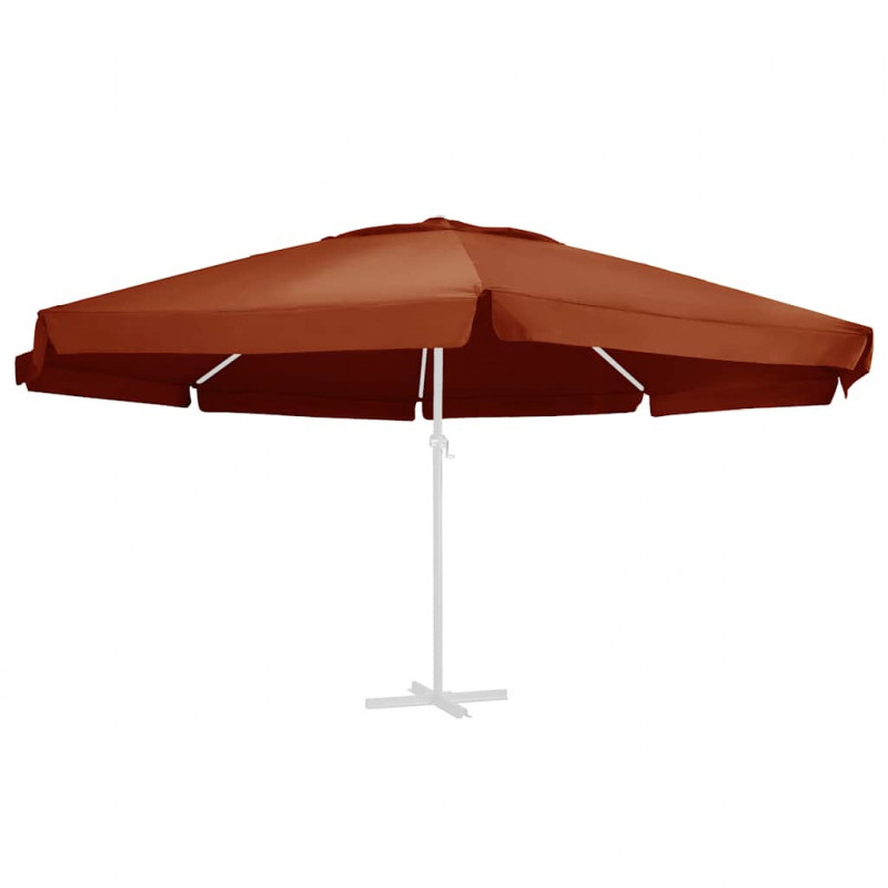 Pokrycie do parasola ogrodowego, terakotowe, 610 cm