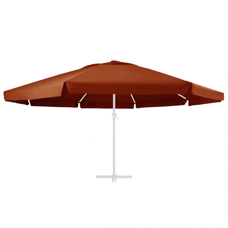 Pokrycie do parasola ogrodowego, terakotowe, 610 cm