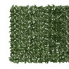 Parawan balkonowy, ciemnozielone liście, 400x150 cm