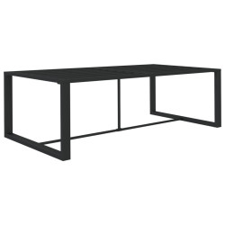 Stół ogrodowy, antracytowy, 120x60x66 cm, aluminium