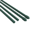 Podpórki do roślin, 30 szt., zielone, 90 cm, stalowe