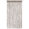 Zasłona z makramy, kolor taupe, 140 x 240 cm, bawełna