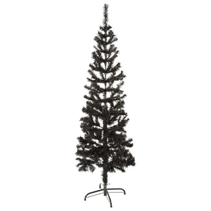 Smukła choinka, czarna, 150 cm