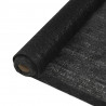 Siatka osłaniająca HDPE, 1,5x50 m, czarna, 150 g/m²