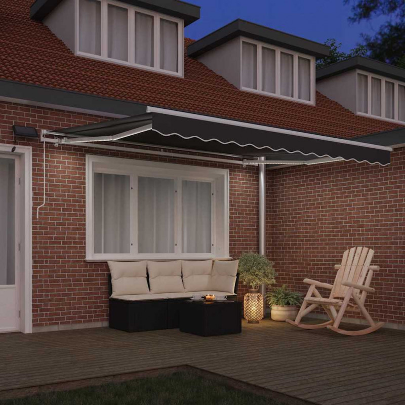 Rama markizy Ze LED Lights Biały 300 x 250 cm Aluminium