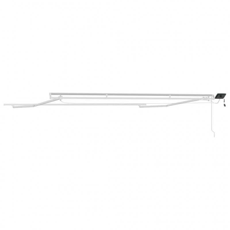 Rama markizy Ze LED Lights Biały 400 × 300 cm Aluminium