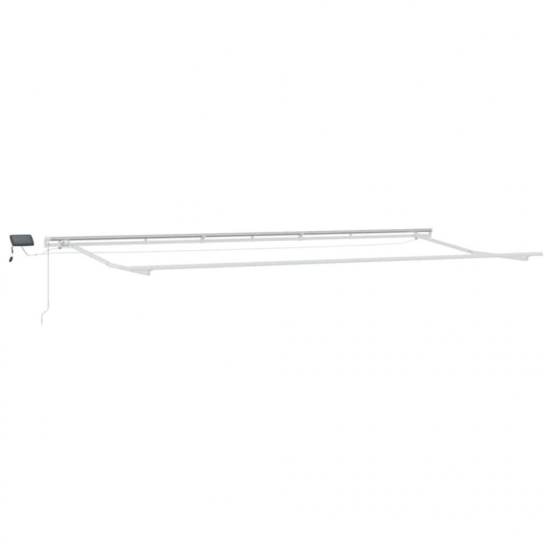 Rama markizy Ze LED Lights Biały 600 × 300 cm Aluminium