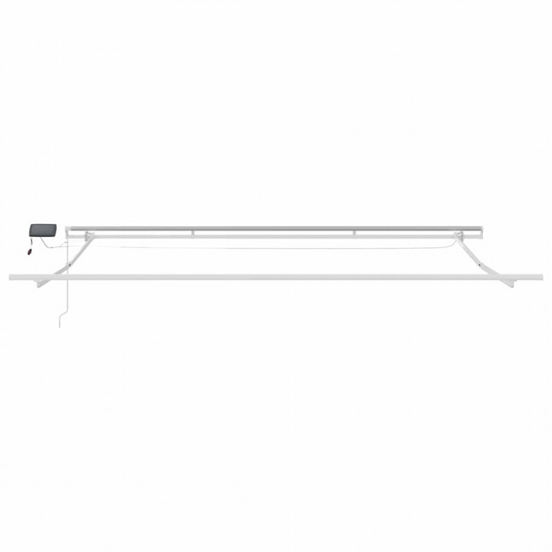 Rama markizy Ze LED Lights Biały 400 × 350 cm Aluminium