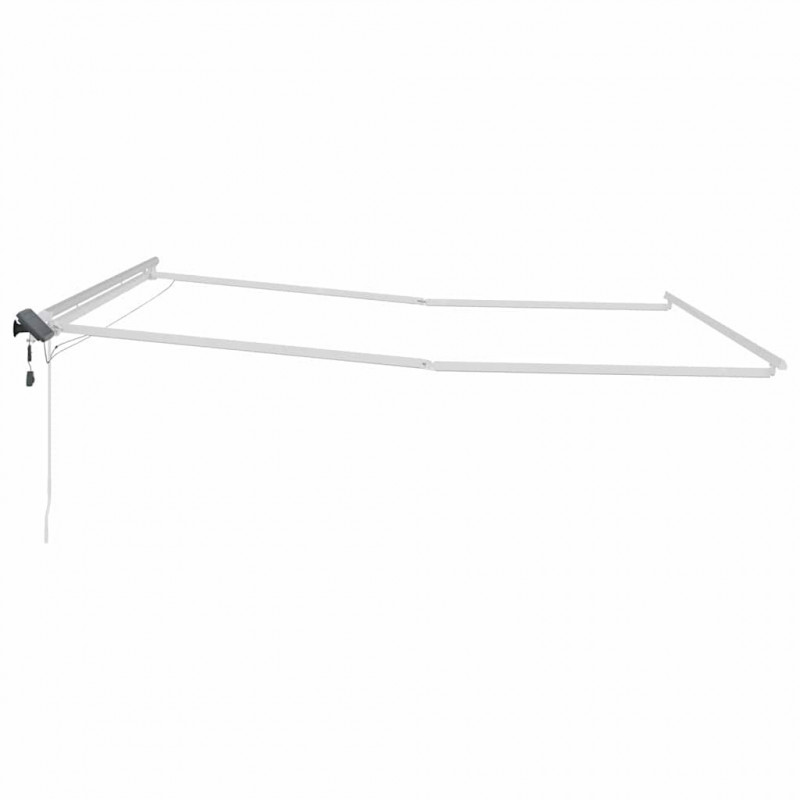 Rama markizy Ze LED Lights Biały 450 × 350 cm Aluminium