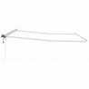 Rama markizy Ze LED Lights Biały 450 × 350 cm Aluminium