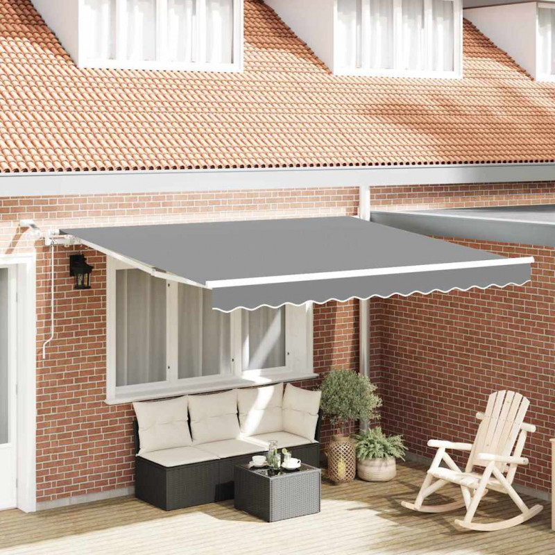 Rama markizy Biały 3 x 2,5 m Aluminium