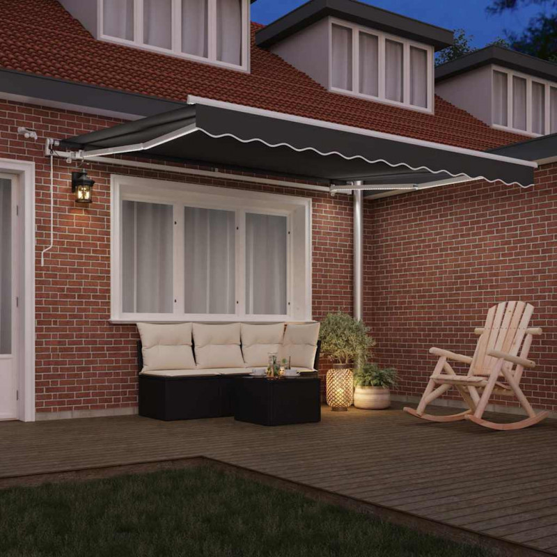 Rama markizy Biały 3 x 2,5 m Aluminium