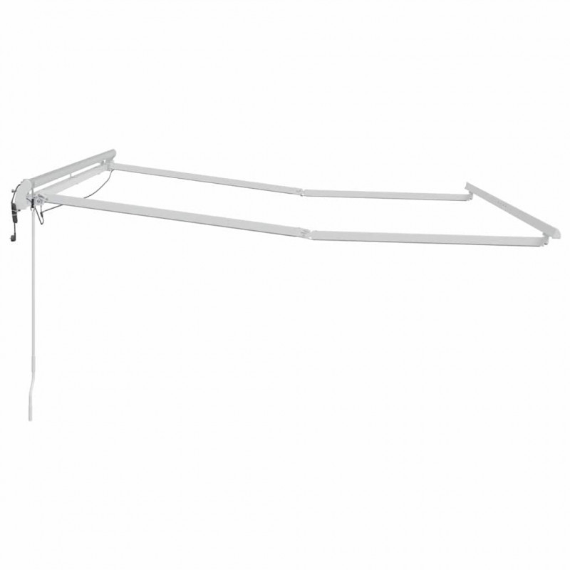 Rama markizy Biały 3 x 2,5 m Aluminium