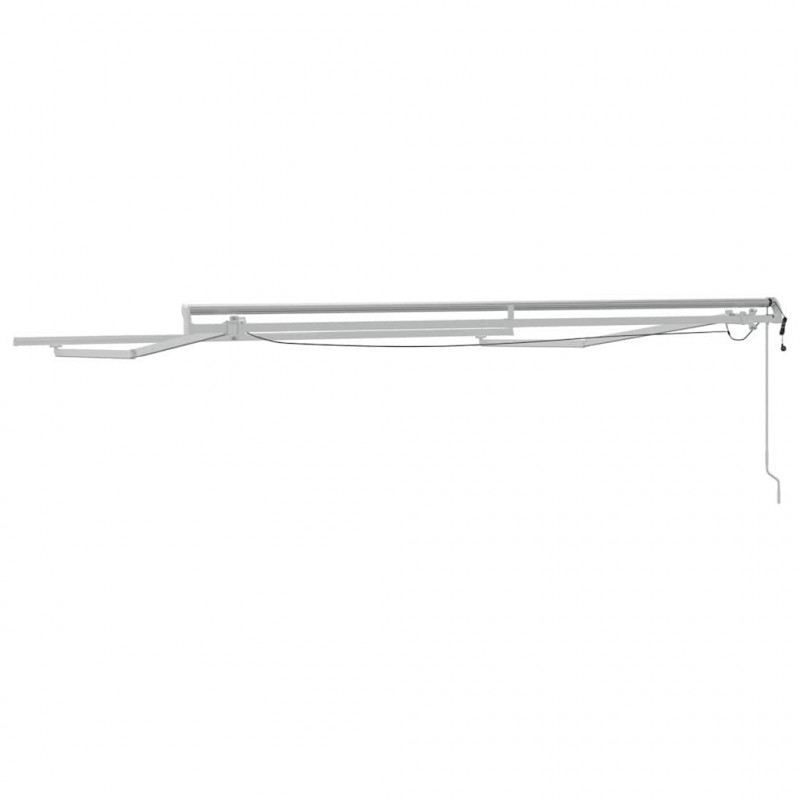 Rama markizy Biały 3 x 2,5 m Aluminium