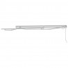 Rama markizy Ze LED Lights Biały 350 x 250 cm Aluminium