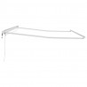 Rama markizy Ze LED Lights Biały 400 × 300 cm Aluminium