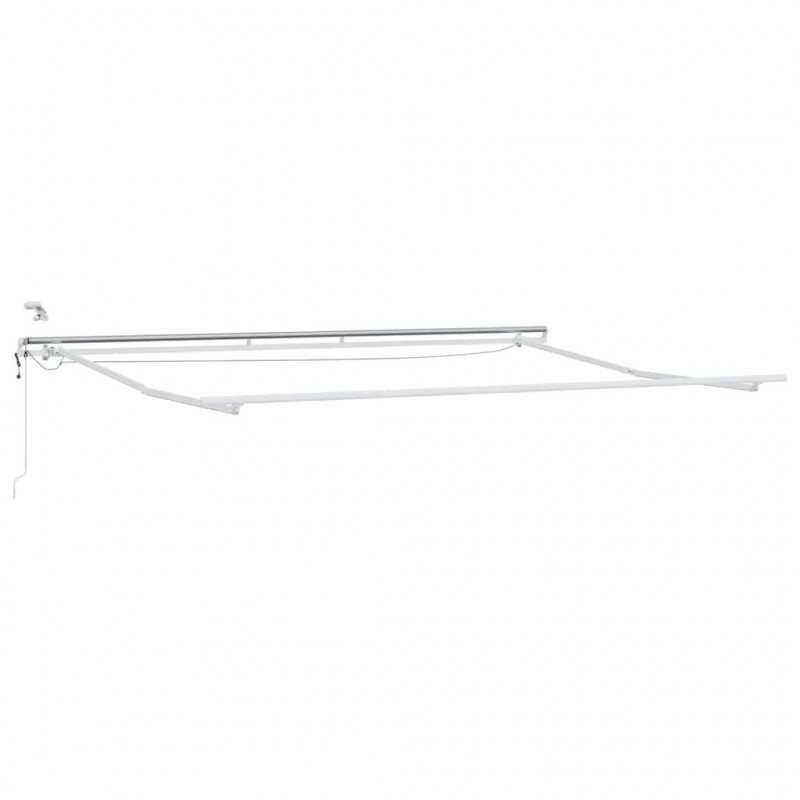 Rama markizy Ze LED Lights Biały 450 × 300 cm Aluminium