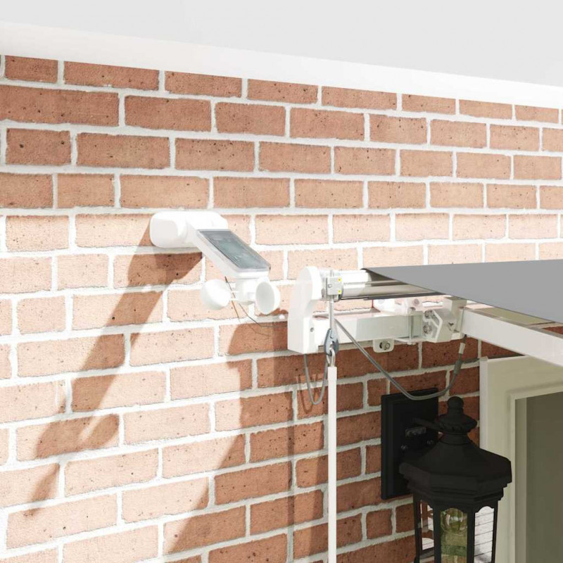 Rama markizy Ze LED Lights Biały 600 × 300 cm Aluminium