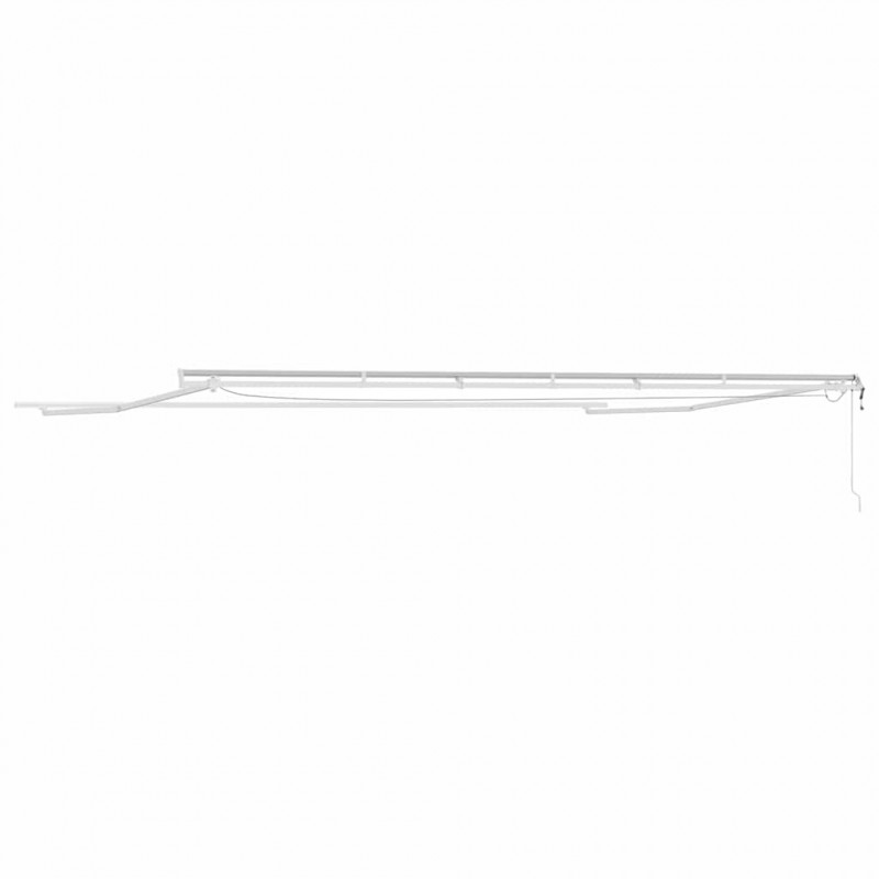 Rama markizy Ze LED Lights Biały 600 × 300 cm Aluminium