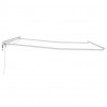 Rama markizy Ze LED Lights Biały 400 × 350 cm Aluminium