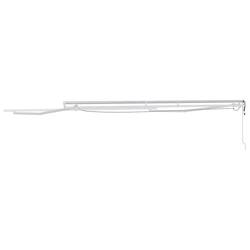 Rama markizy Ze LED Lights Biały 400 × 350 cm Aluminium