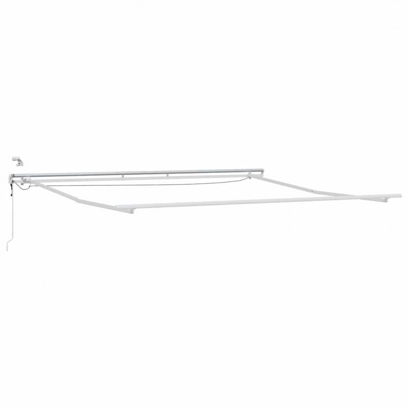 Rama markizy Ze LED Lights Biały 450 × 350 cm Aluminium
