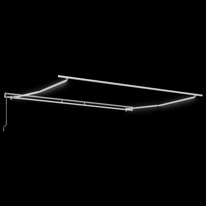 Rama markizy Ze LED Lights Biały 450 × 350 cm Aluminium
