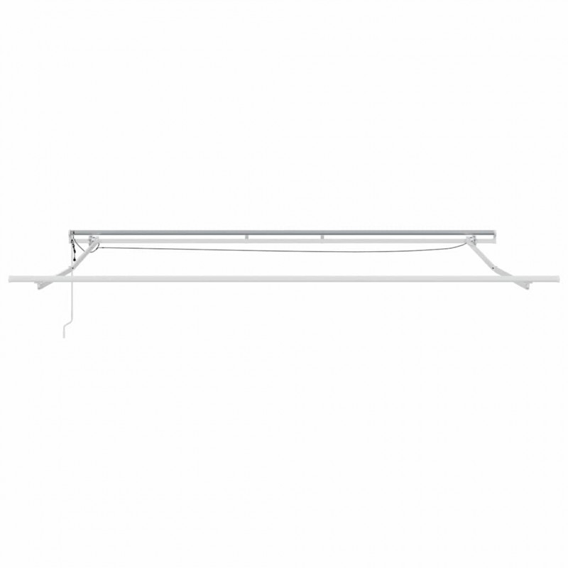 Rama markizy Ze LED Lights Biały 450 × 350 cm Aluminium