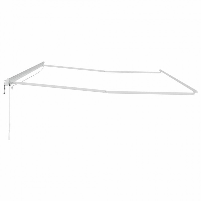 Rama markizy Ze LED Lights Biały 600 × 350 cm Aluminium