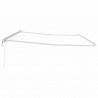 Rama markizy Ze LED Lights Biały 600 × 350 cm Aluminium